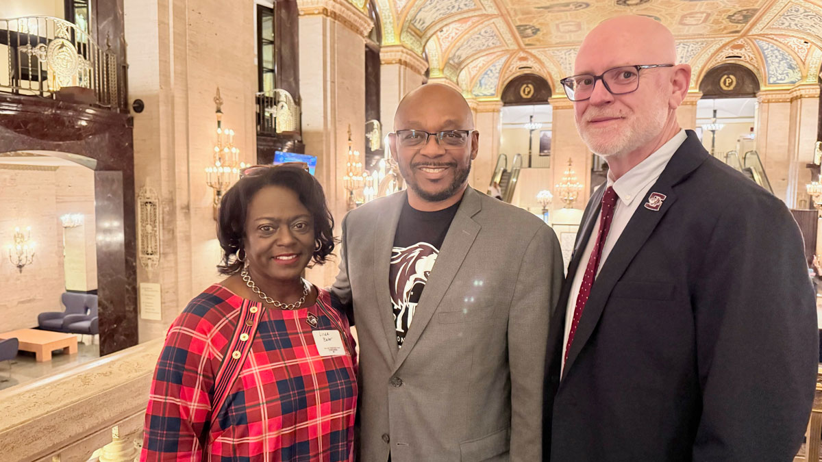 Linda Baker, Will Davis and Matt Collinsworth.