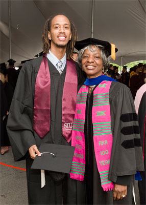 Professor Scott Ishman and Stephanie Jarvis