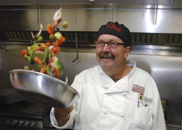 Chef Bill offers healthy, locally grown food in dining halls